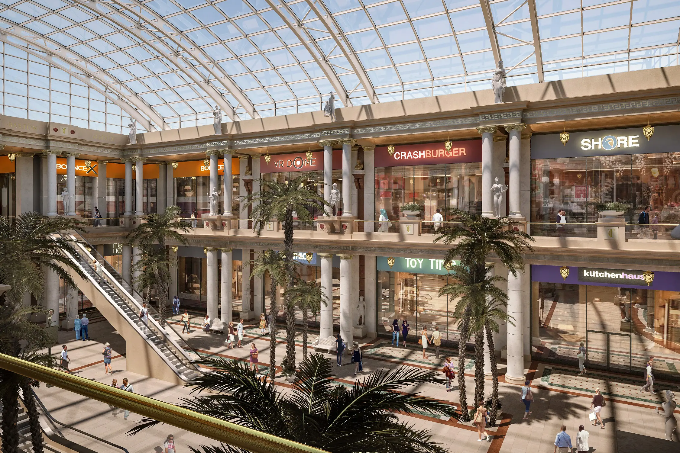 Trafford Centre Barton Square regeneration