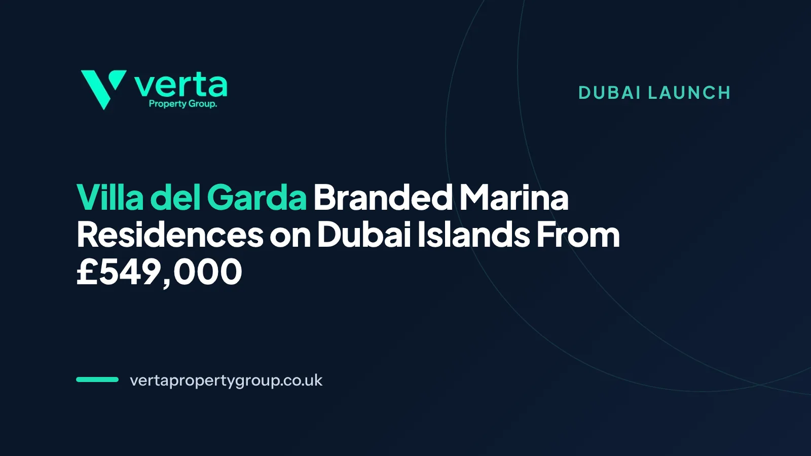 Villa del Garda Launches on Dubai Islands: Fully Furnished Branded Residences on the Marina From £549,000